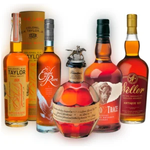 Blanton_sOriginal_EagleRare_WellerAntique107_BuffaloTrace_andEHTaylorSmallBatchUltimateBourbonConnoisseurBundle